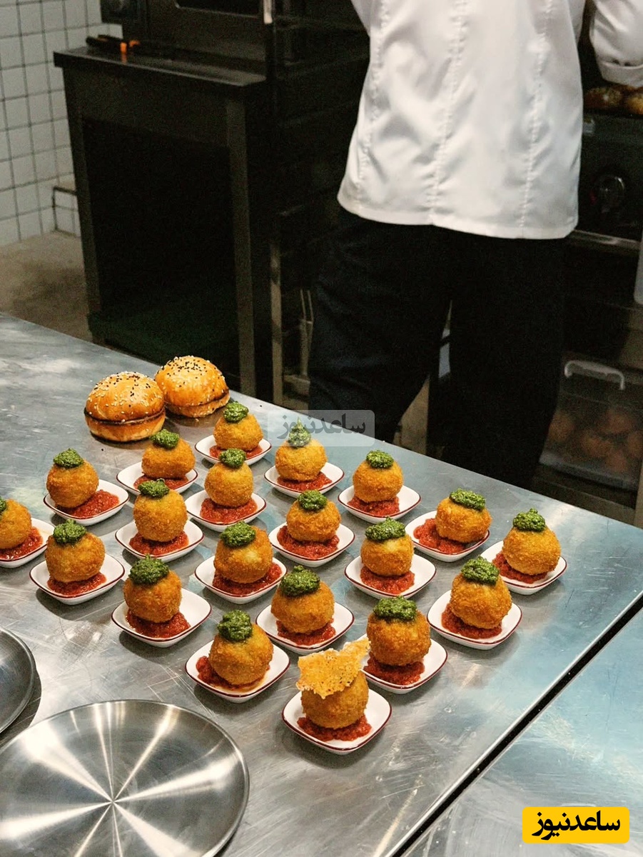 رستوران مینا مختاری و بهرام رادان