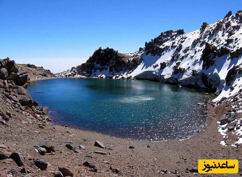آشنایی با دریاچه یخی سبلان، مرتفع‌ترین دریاچه ایران + فیلم