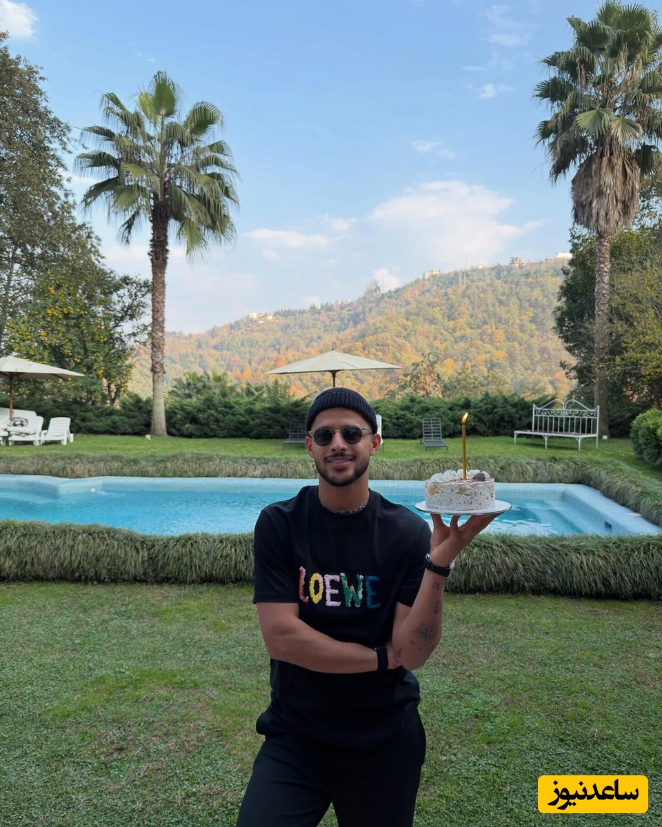 نگاهی به تتوی دائم و زیبای مهدی قایدی بعد تولد پسرش میلان خان/ قدم نورسیده مبارک نیمار ایرانی😍+عکس