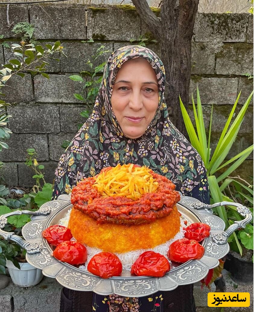 آموزش کباب تابه ای در طبیعت سرسبز با هنر آشپزی بانوی ایرانی+فیلم /این غذا خوردن داره😍