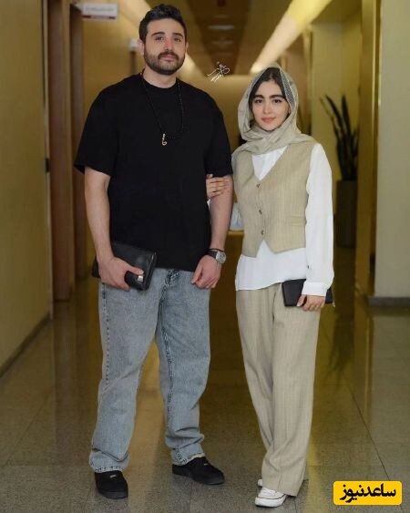 سونیا حسینی و همسرش