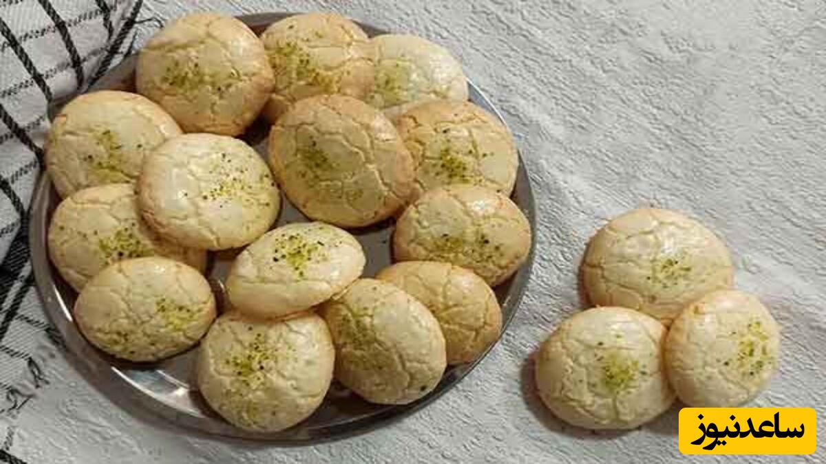 انواع شیرینی / طرز تهیه شیرینی نارگیلی پفکی و خوشمزه به روش قنادها