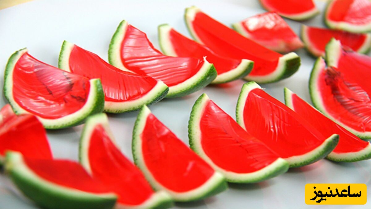 تزیین ژله