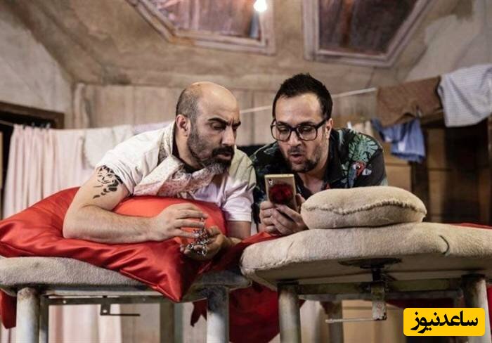 پشت صحنه خنده دار پایتخت با بازی درخشان زوج هنری محسن تنابنده و احمد مهرانفر/خدامیدونه چندبار گرفتن این صحنه رو+ویدئو