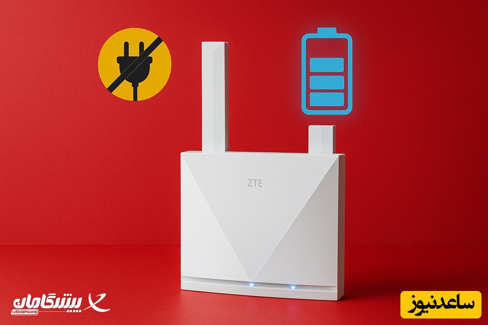 فرمول جدید آنلاین ماندن در حین قطعی برق: اینترنت ثابت + مودم باتری‌دار!