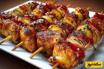 طرز تهیه جوجه کباب خوشمزه بدون نیاز به سیخ و منقل