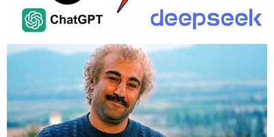 عکس | وقتی هوش مصنوعی توی دام "محسن تنابنده" میفته! ؛ مقایسه ChatGPT و DeepSeek با یک سوال بامزه: همسر نقی معمولی کیست؟😂