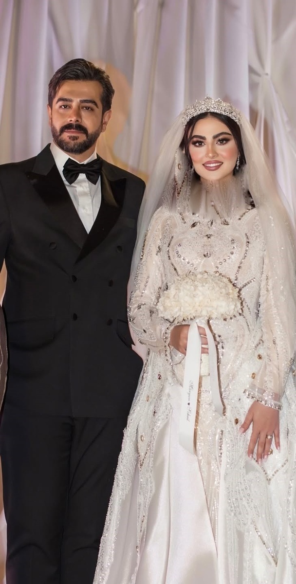 نگاهی به آلبوم تصاویر عاشقانه جشن  عروسی پرطمطراق و فوق لاکچری مریم مومن و سهیل قاصدی؛ زوج هنری دوست داشتنی سینمای ایران/ چقدر به هم میان، مگه نه؟