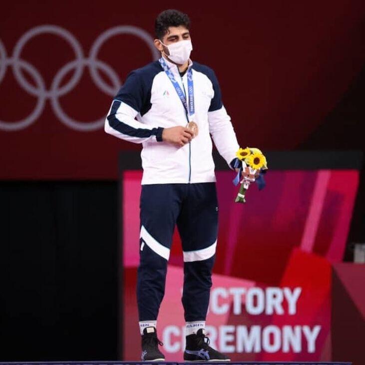 محمدهادی ساروی و کسب مدال برنز المپیک 