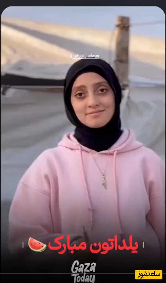 (فیلم) پیام گرم از قلب ویرانه‌ها؛ تبریک خاص دختر گرافیست غزه‌ای به مناسبت شب یلدا