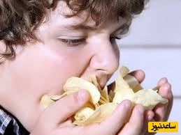 خوردن چیپس