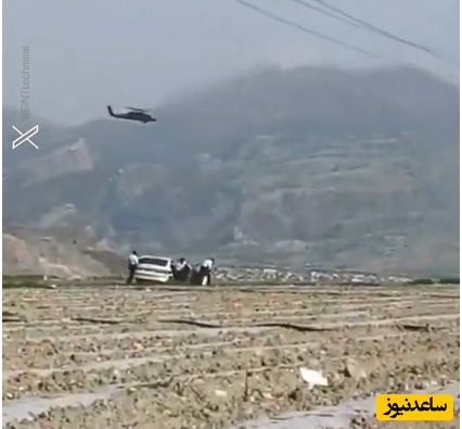 شجاعت در قاب تصویر؛ لحظهٔ شلیک پرسنل نیروی انتظامی به سمت بالگرد بلک هاوک آمریکایی+فیلم