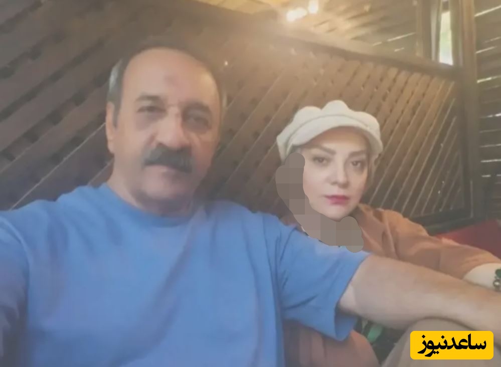 علی اوسیوند و همسرش حمیرا ریاضی