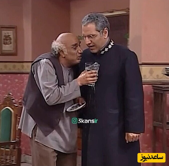 (ویدئو) خنده‌دارترین پشت صحنه سریالهای طنز که تا حالا دیدید با اختلاف همینه ؛ قیافه نصرالله رادش عالیهه😂😂