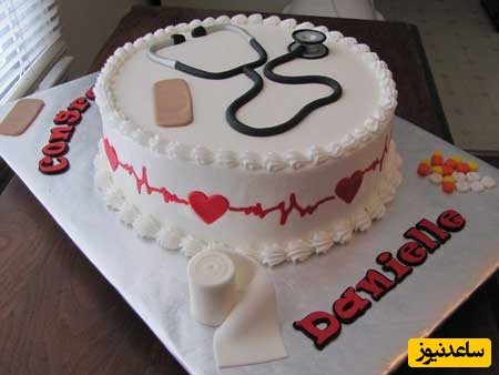 کیک روز پزشک