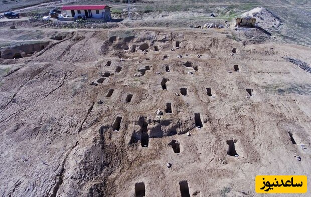 کشف یک گورستان عظیم باستانی در دل ایران/ جسد سرباز اشکانی با تمام تجهیزات نظامی اش بیرون کشیده شد+ویدیو