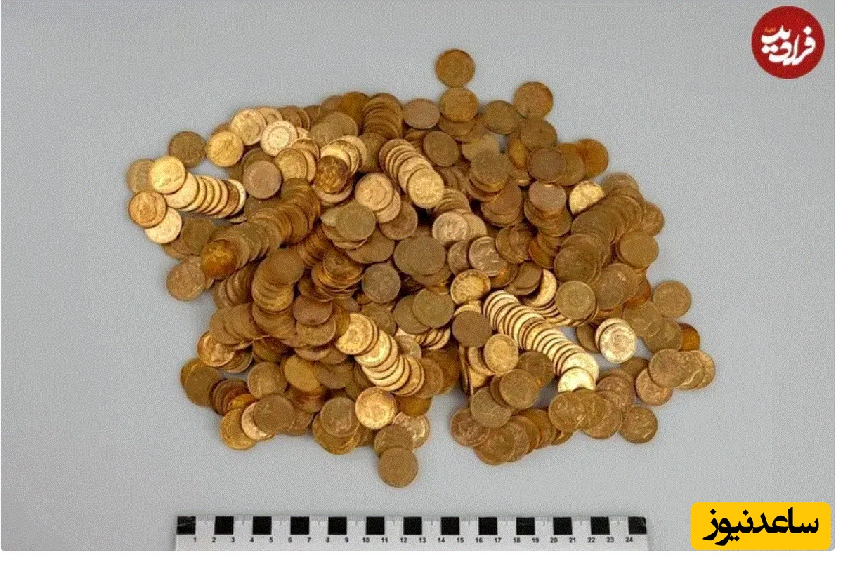 بخشی از گنجینۀ کشف شده در جنگلهای کوهستانی جمهوری چک؛ گنجی که شامل سکهها و جاسیگاریهای طلایی بود