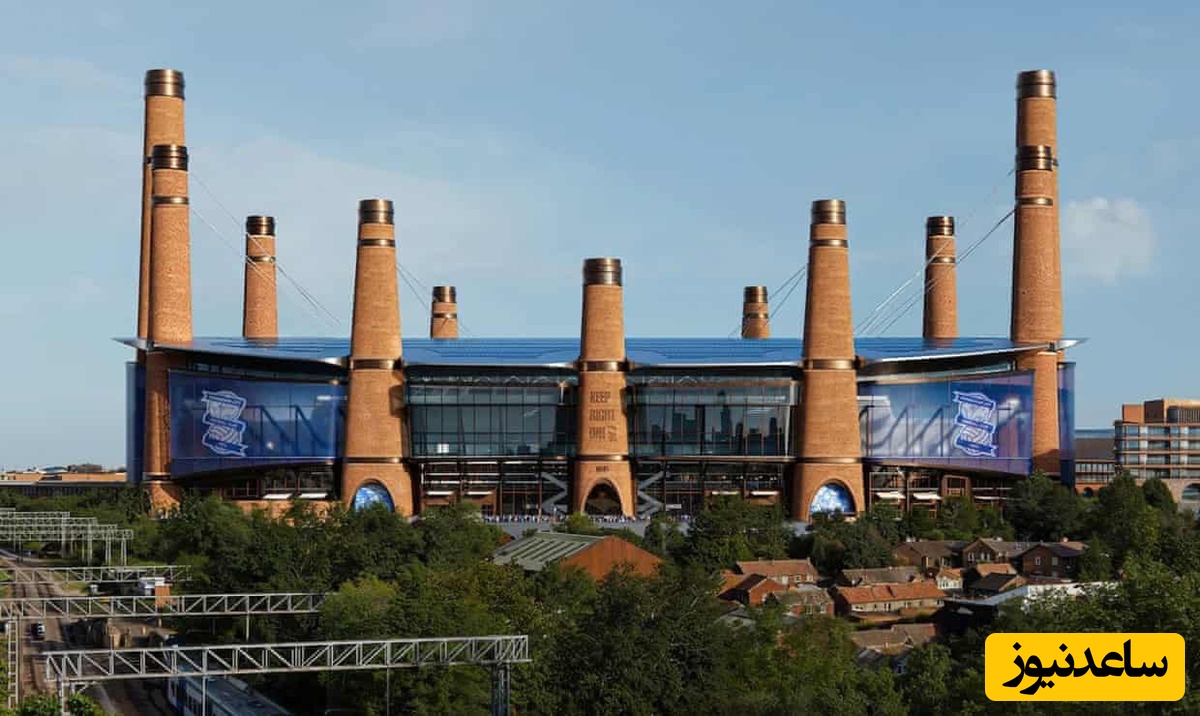 نگاهی خیره‌کننده به طراحی عجیب‌ترین استادیوم جهان با 12 دودکش/ ورزشگاهی که دنیا را مات و مبهوت خودش کرد+ عکس