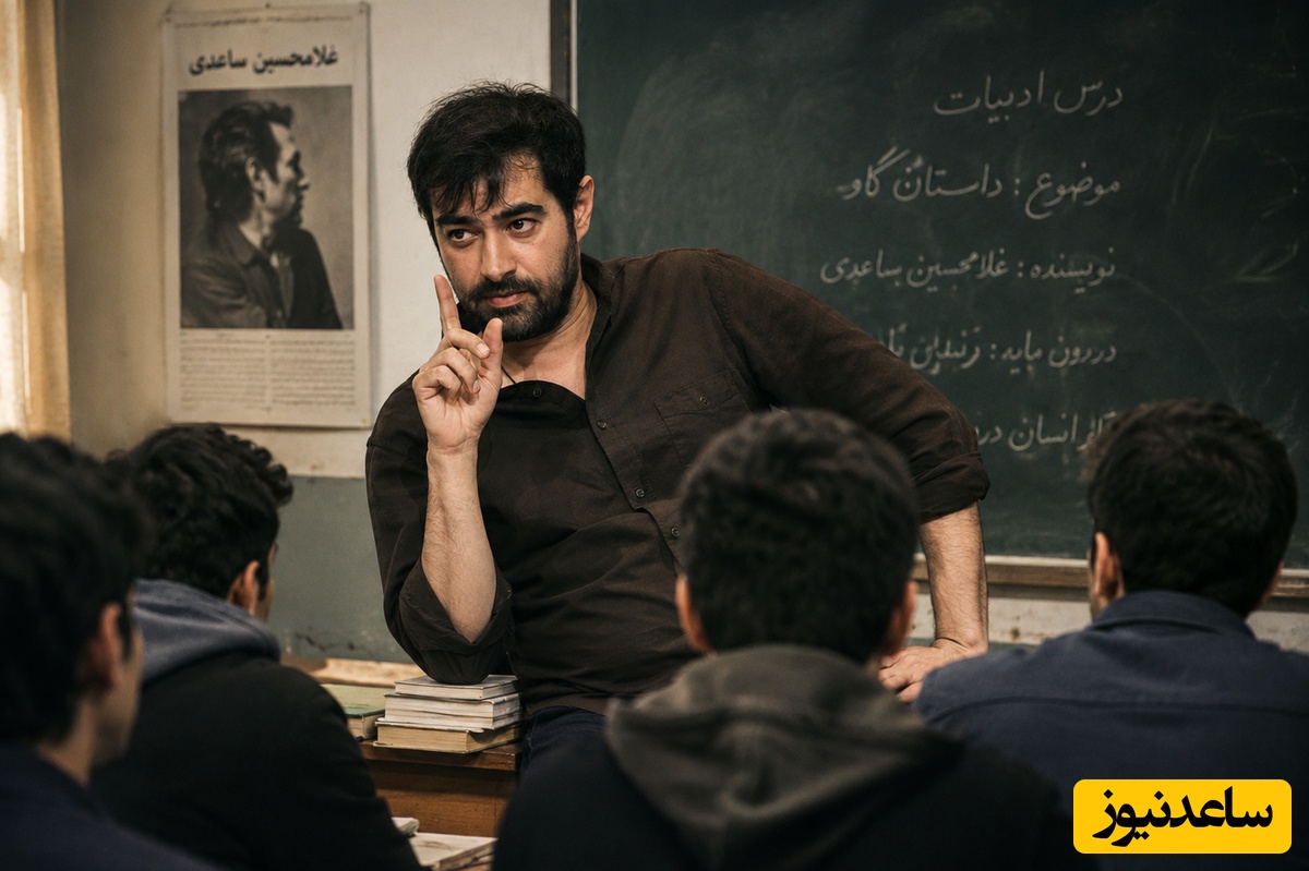 (ویدیو) همه آرزوشون یه معلم مثل شهاب حسینی هست/ کلاس داستان گاو با شاگردایی که هیچکس حریف زبونشون نمیشه😂
