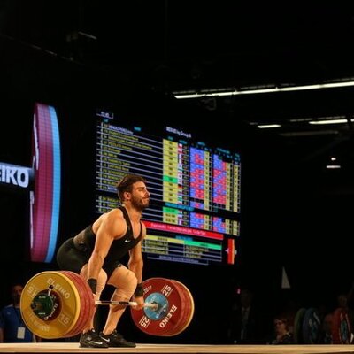 با شکست رکورد وزنه بردای جهان، ملی پوش ایرانی به مدال نرسید