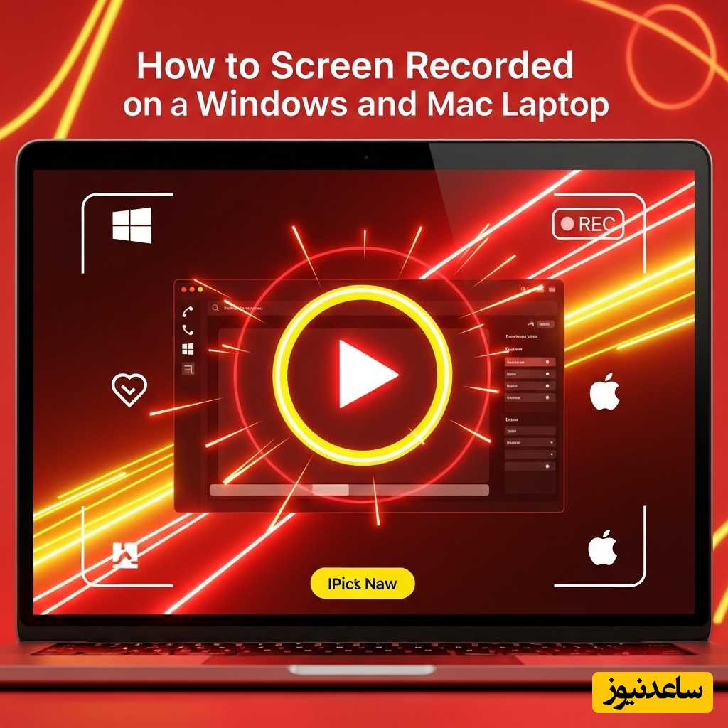 چگونه از صفحه لپ تاپ فیلم بگیریم؟ + فیلم آموزش تصویربرداری از صفحه نمایش لپ‌تاپ ویندوز و مک