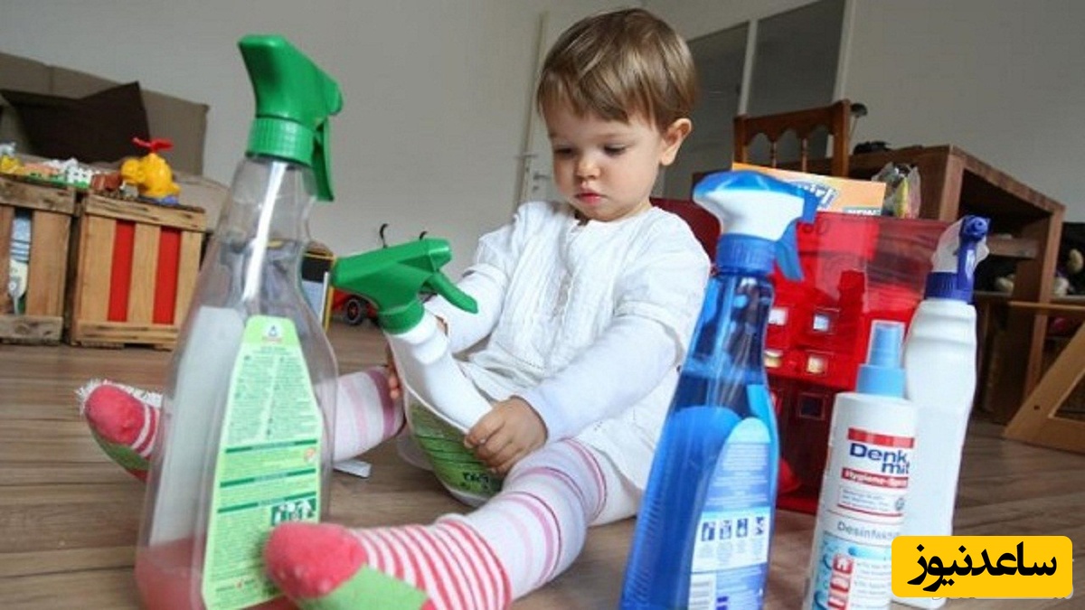 علائم و خطرات خوردن مواد شوینده توسط کودکان چیست؟