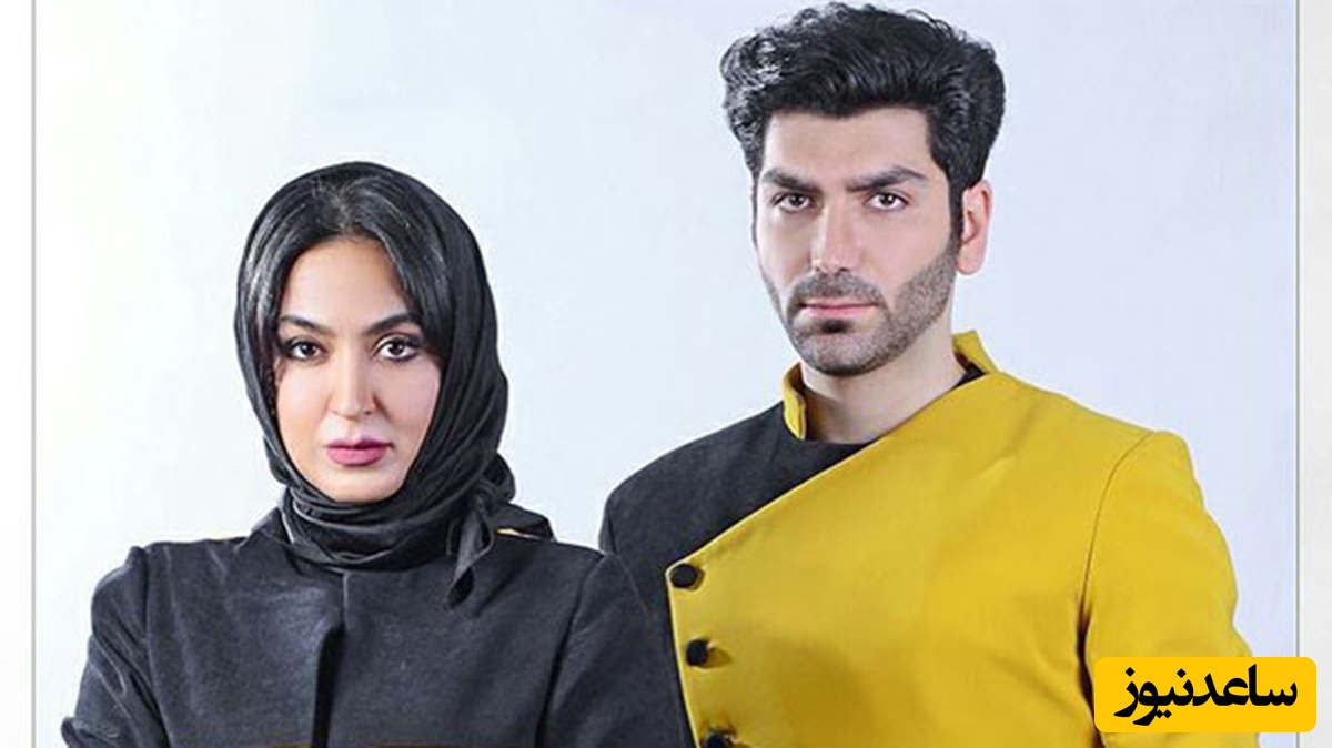 ژست جنجالی و عجیب فریبا طالبی با همسرش / آخه این چه حرکتیه مگه جنگه؟ یکم رمانتیک‌تر + عکس