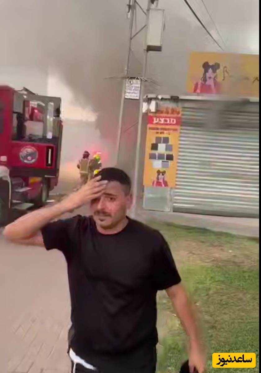 (عکس) فرار اسرائیلی‌ها به پناهگاه با لباس خواب / بدبختا حتی وقت نکردن لباس بپوشن😂