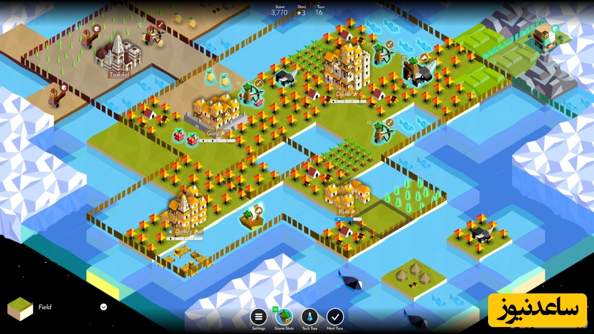 بازی The Battle of Polytopi