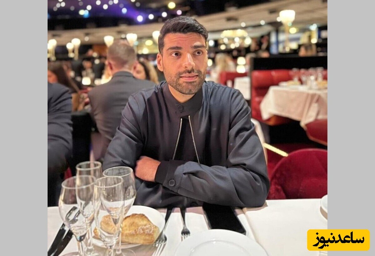 عکس | خلاقیت یک هنرمند خوش ذوق برای طراحی لوگوی جالب رستوران لاکچری مهدی طارمی در بوشهر