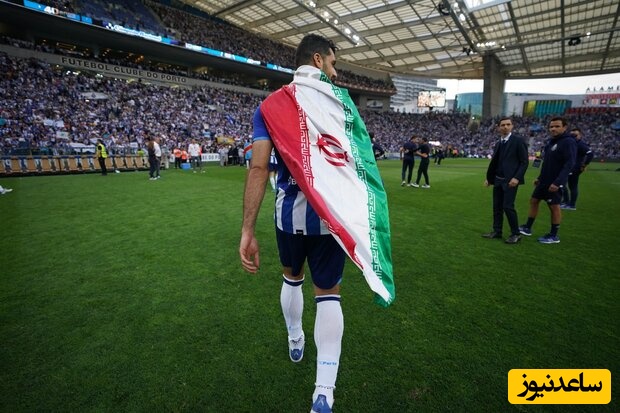 خلاقیت تحسین برانگیز شهرداری قطر با طراحی توپ فوتبال با پرچم ایران حماسه آفرید/ زنده باد ایران و ایرانی😍