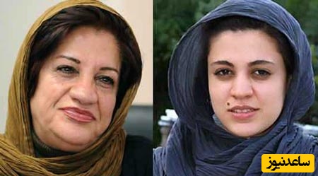 «ناهید مسلمی» در جوانی و به همراه دخترش «شیدا خلیق»؛ دهه 70