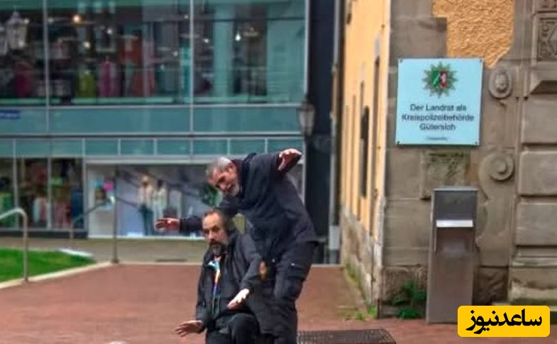 خلاقیت مشاغل:ابتکار منحصربفرد و شگفت انگیز هنرمند روسی که روی سنگفرش پیاده‌رو یک «ببر آدمخوار» خلق کرده است/ کارت حرف نداره👌😍