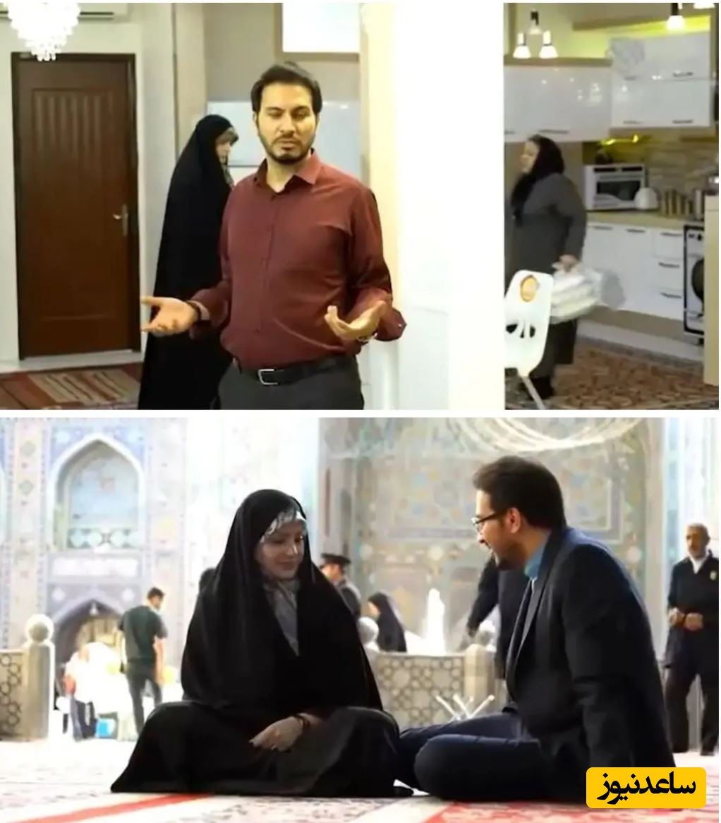 حامد شاکرنژاد و همسرش