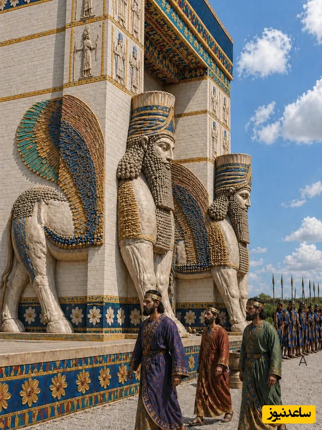 شبیه سازی تخت جمشید با هوش مصنوعی
