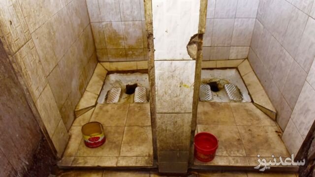 بازدید سرزده آقای وزیر از یک توالت عمومی بسیار کثیف بین راهی +فیلم