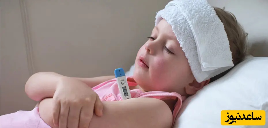 درمان تب کودک با الکل