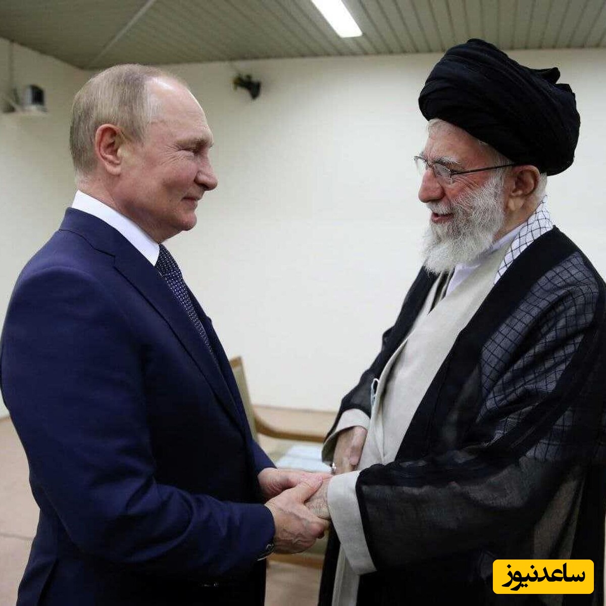 ولادیمیر پوتین پس از دیدار با رهبر شهید انقلاب: تمام ویژگی‌های حضرت مسیح را در حضرت آیت الله العظمی خامنه‌ای دیده و برایم متجلی شد؛ با وجود هوش رهبری هیچ خطری متوجه ایران نمی شود