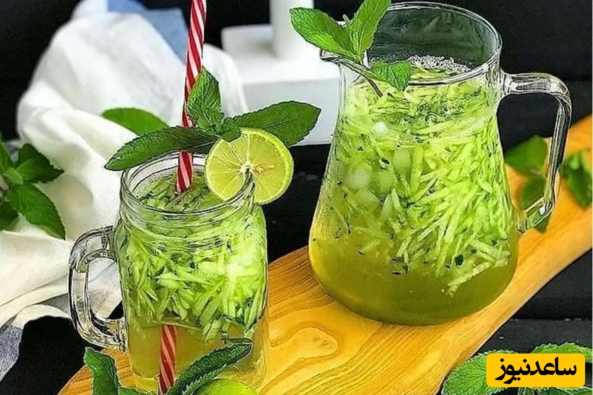 نوشیدنی خنک خیار