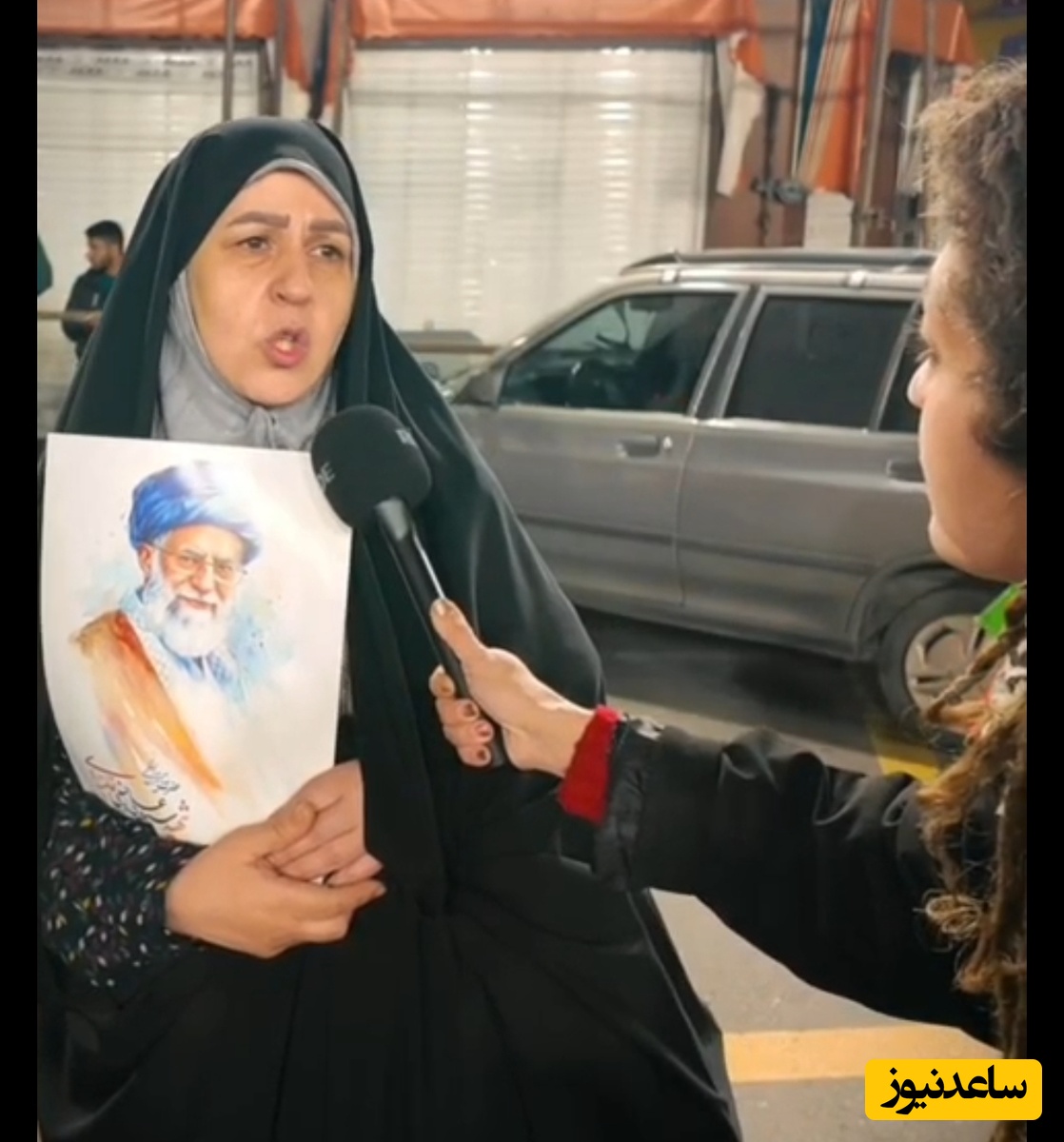 ببینید | مصاحبه کننده بی‌حجاب، مصاحبه شونده محجبه؛ همه با همیم