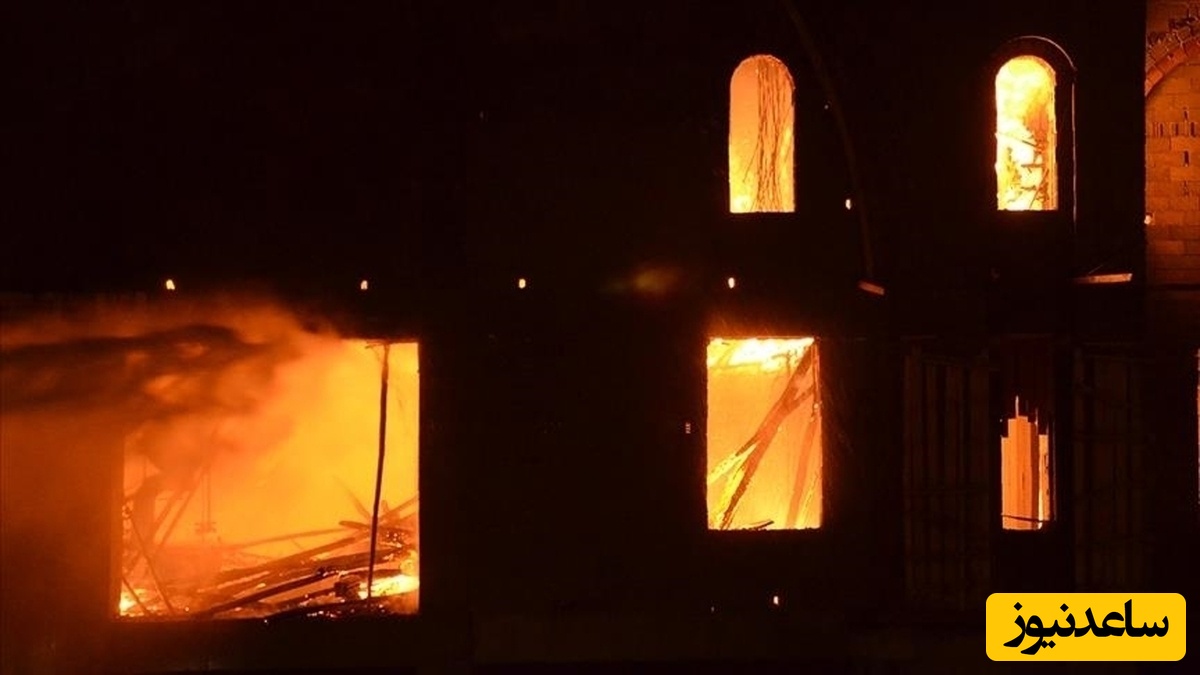 (ویدیو) آتش زدن مساجد در انگلیس!/ اسلام هراسی غربی‌ها ادامه دارد!