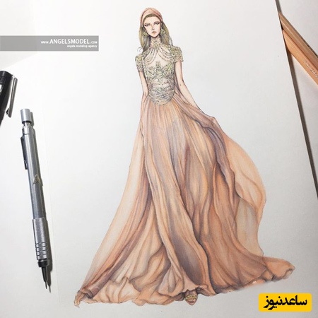 خلاقیت منحصربفرد هنرمنذ خوش ذوق برای طراحی لباس 3 بعدی و با شکل واقعی اندام انسان+عکس