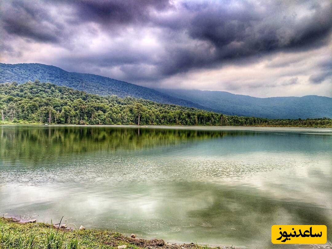 بهشت گمشده‌ای به اسم دریاچه الندان در ساری / هر چی از زیبایش بگم کم گفتم؛ در اولین فرصت باید اینجارو ببینید + ویدئو