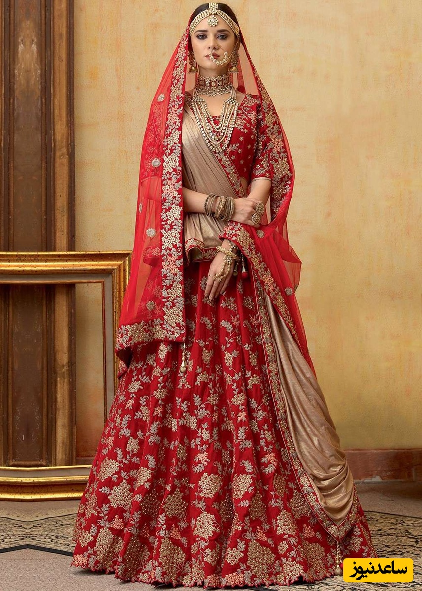 (فیلم) رسم عجیب هندی ها برای به رخ کشیدن زیبایی عروس!!!