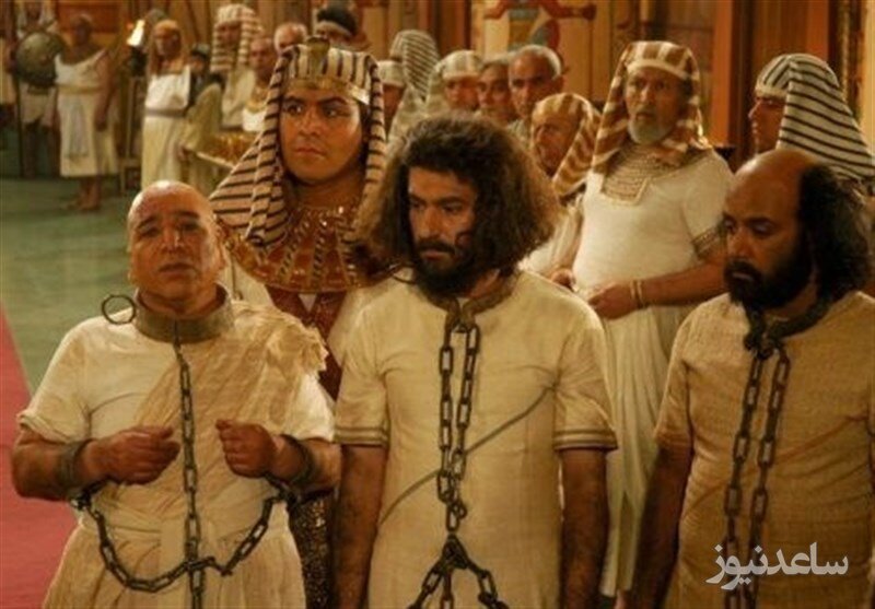 لحظاتی از بازی مرحوم اسماعیل سلطانیان در سریال «یوسف پیامبر» در نقش یک کاهن معبد‎