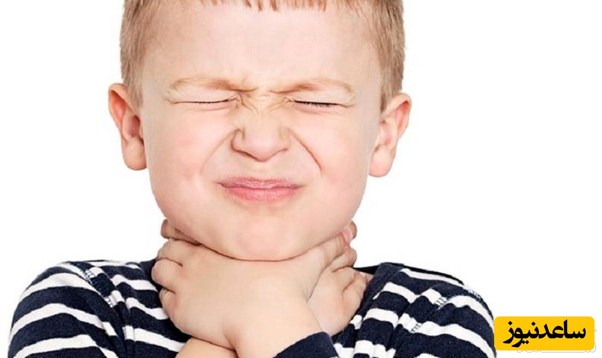 دلایل گلو درد در نوزادان و کودکان و روش های درمان
