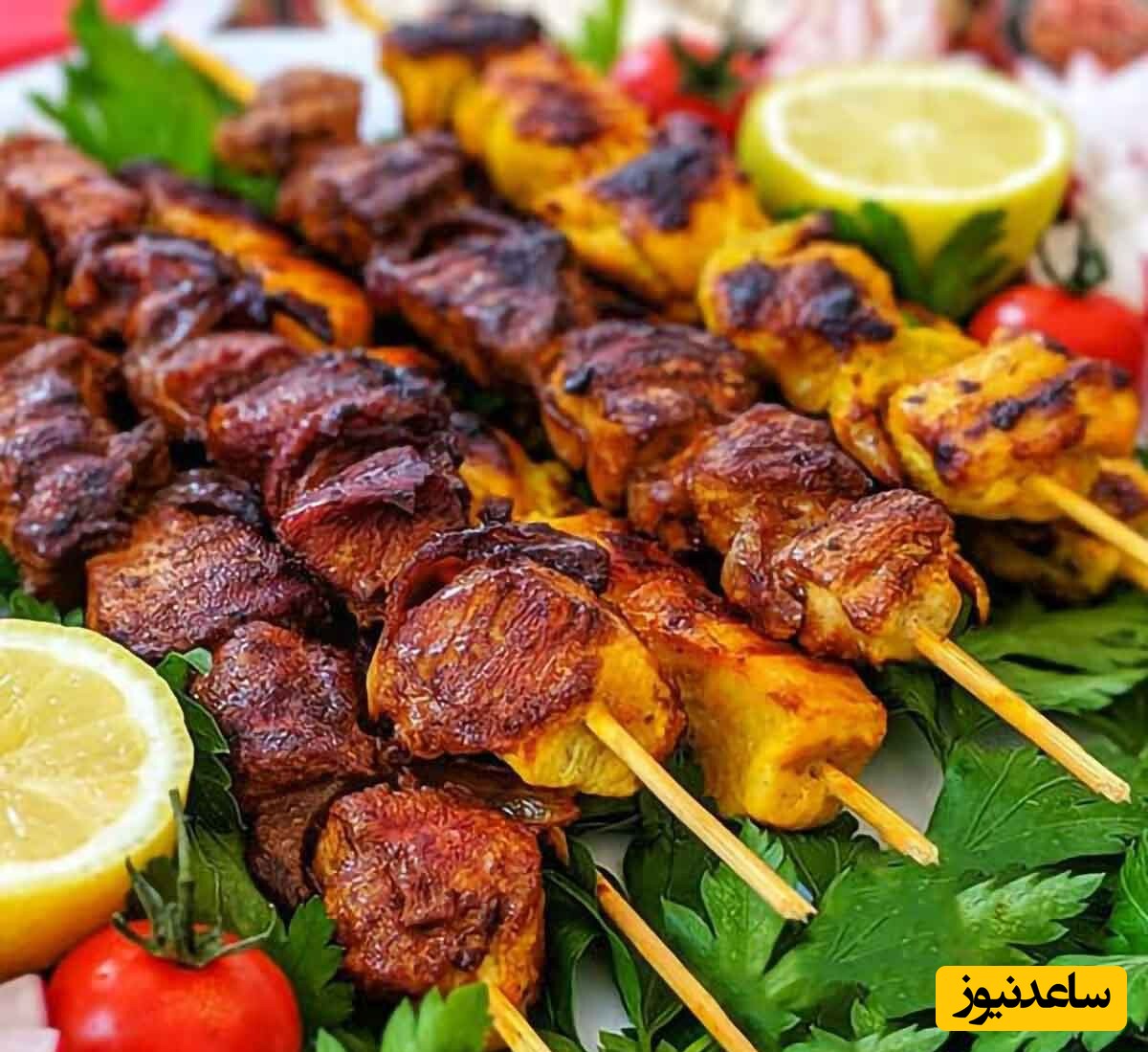 طرز تهیه جوجه کباب ترکیه ای مزه دار شده با دلستر و ماست و رب در سه سوت / غذای محبوب مردم ترکیه