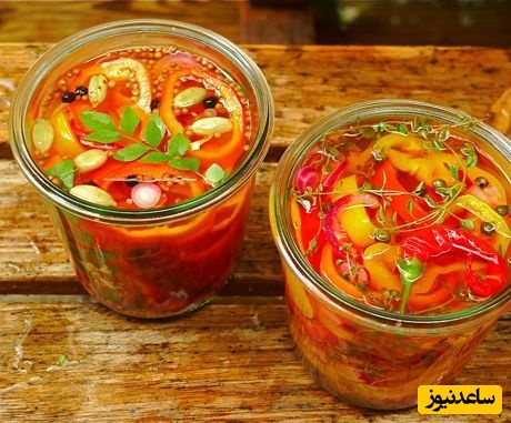 (ویدئو) طرز تهیه ترشی فلفل دلمه‌ای؛ دستور ساده و خوشمزه برای انواع غذاها