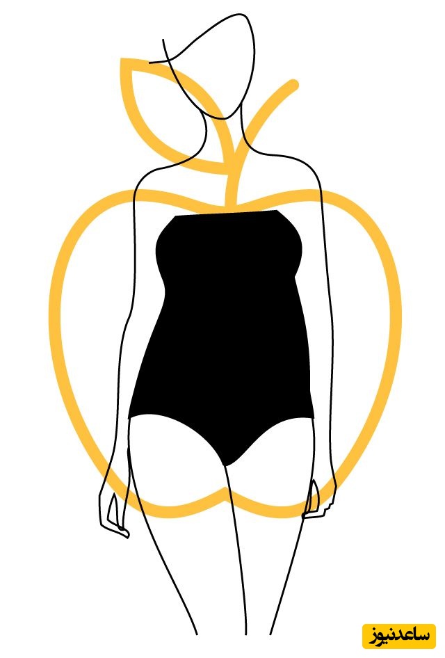 فرم بدن سیب (Apple Shape) یا دایره