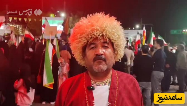 ببینید| غیرت دیدنی هنرمند دلیر ترکمن: تا نابودی کامل دشمنان در میدان باقی می‌مانیم!+‌ ویدیو